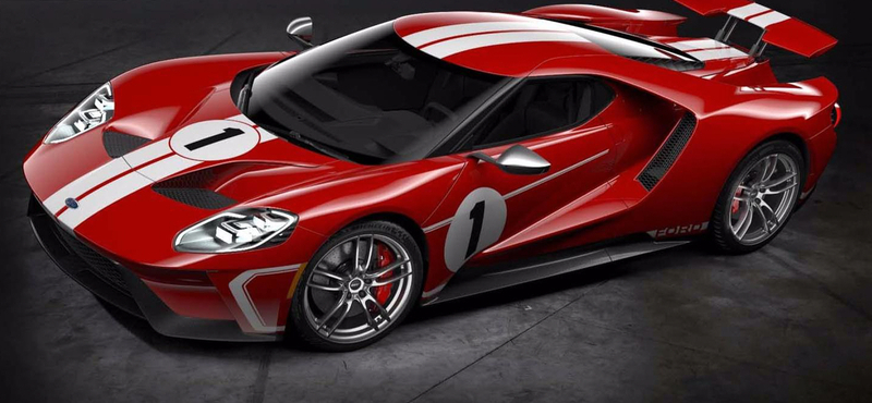 Ford GT 67 Heritage Edition – vörös és fehér és legendás