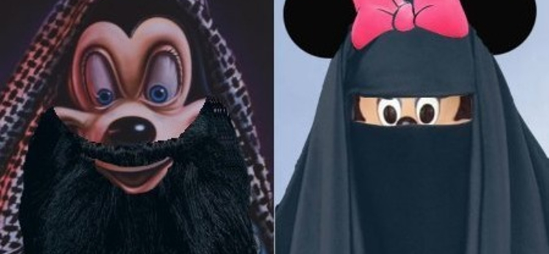 Fotó: betilthatják az iszlamista Mickey egeret Egyiptomban