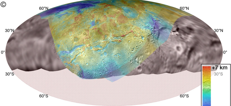 Izgalmas térkép készült a Pluto Charon nevű holdjáról, feltárja a történelmét