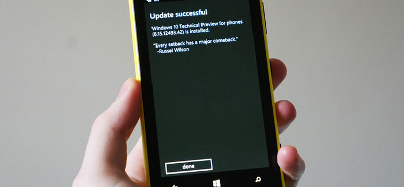 Gyengébb a telefonja? Attól még kipróbálhatja a Windows 10-et rajta