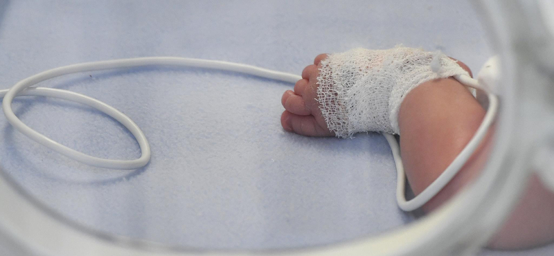 Egy csecsemőt találtak a hatvani kórház babamentő inkubátorában
