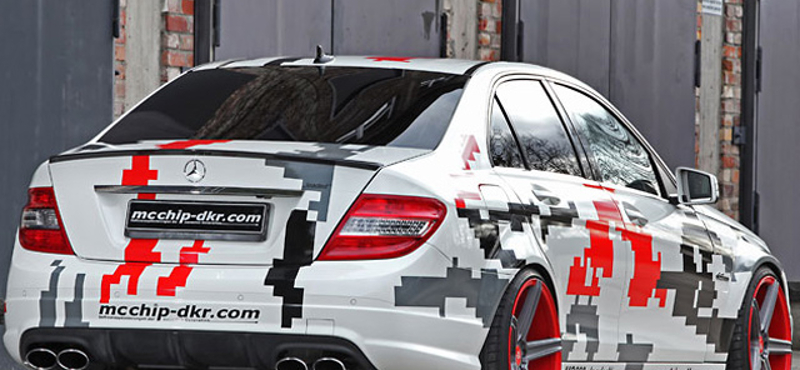 Mercedes C63 AMG by Mcchip-DKR