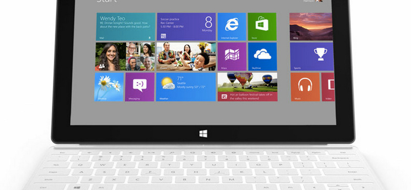 Surface: táblagép a Microsoft nagy újdonsága