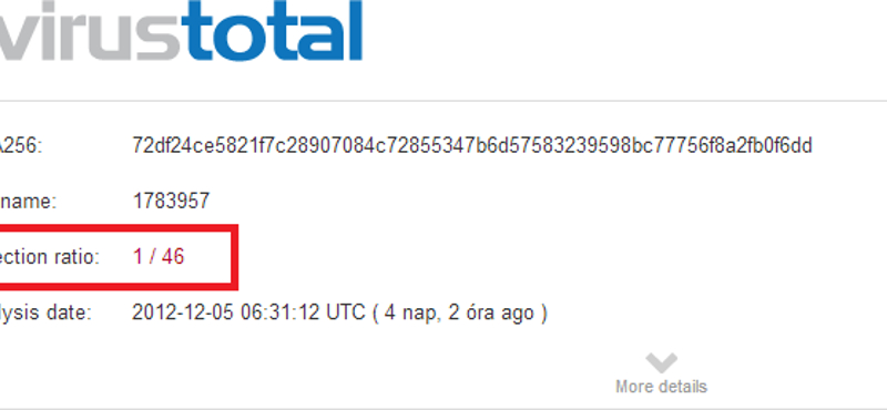 Ne hagyja ki: még többet tud a Virustotal, mint eddig