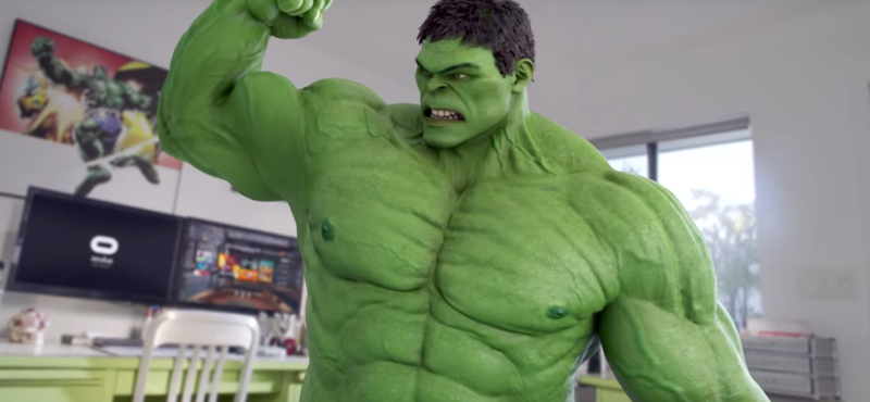 Jövőre a VR-ben bárkiből lehet Hulk, vagy más Marvel-szuperhős – videó