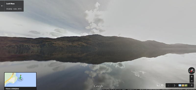 A Google Street View-n megkeresheti a Loch Ness-i szörnyet