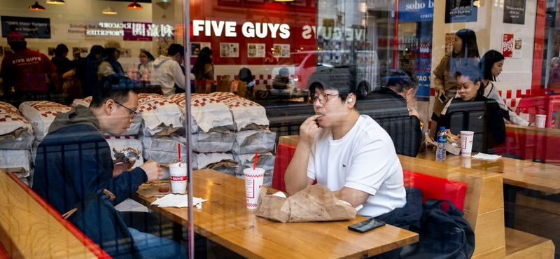 Magyarországon is lesz Five Guys gyorsétterem