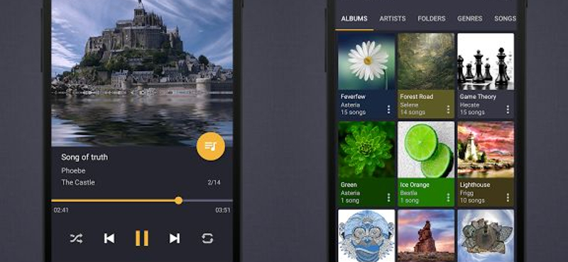 Egyszerű és szép zenelejátszó Androidra, ráadásul ingyen