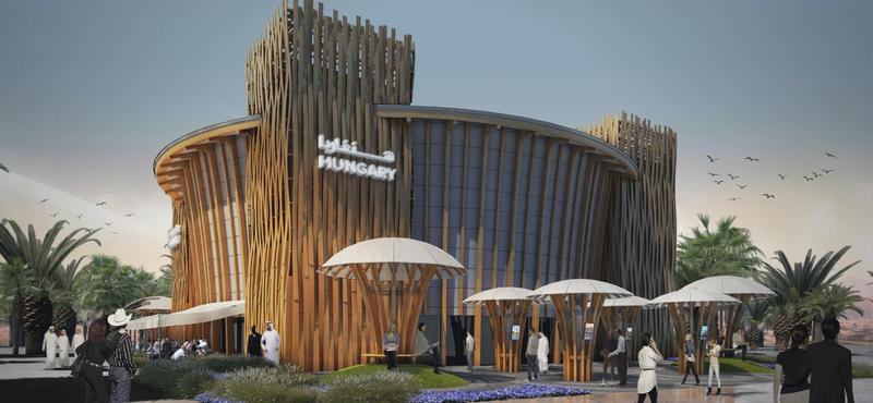 Ilyen lesz a dubaji Expo magyar pavilonja