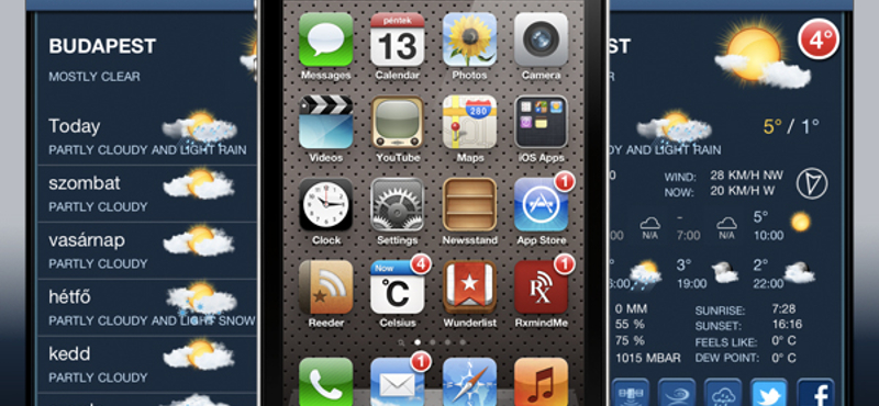 Kiváló időjárás-előrejelző alkalmazás akciósan az App Store-ban!