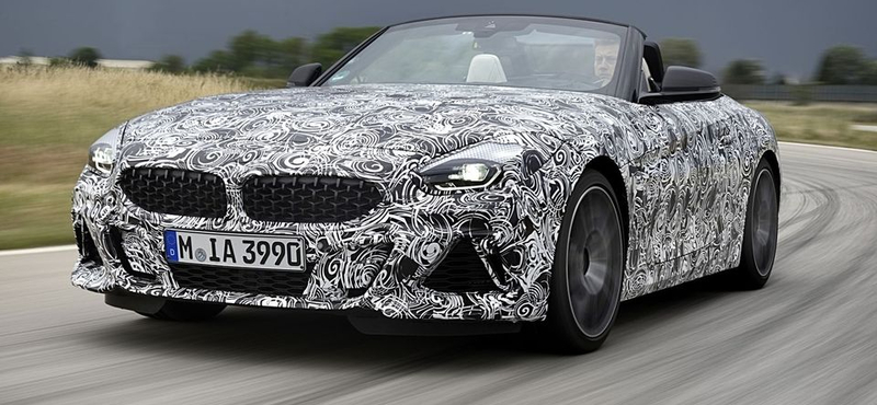 BMW-s „kémfotókon” a legújabb Z4