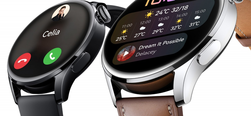 Két új okosórát mutatott be a Huawei, mindkettőn a HarmonyOS fut