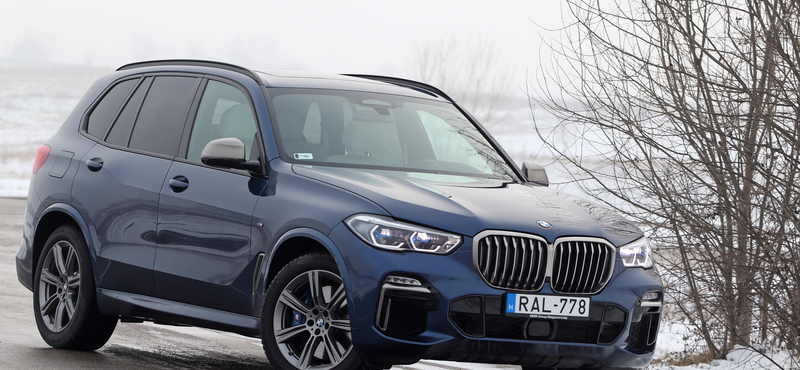 Gigantikus hűtőrács és irdatlan dízelmotor: teszten a BMW X5 M50d