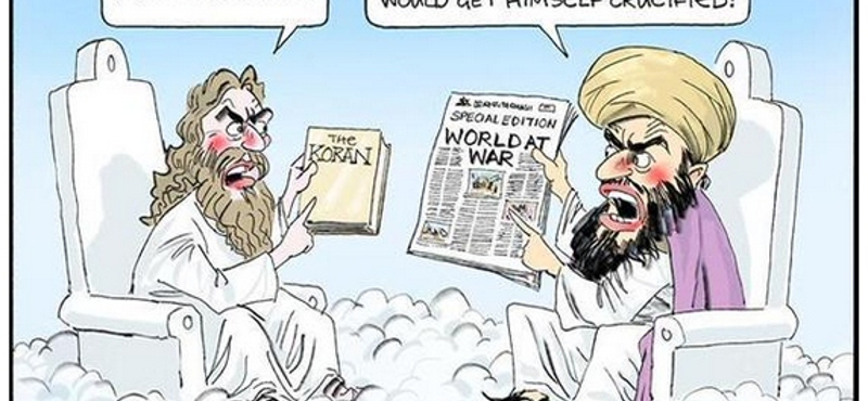 Karikatúra jelent meg Mohamed prófétáról egy ausztrál lapban