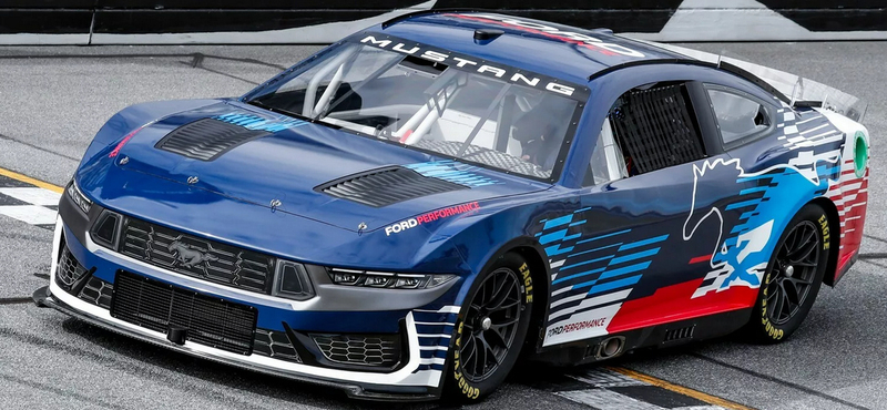 Itt az új Ford Mustang Nascar verziója