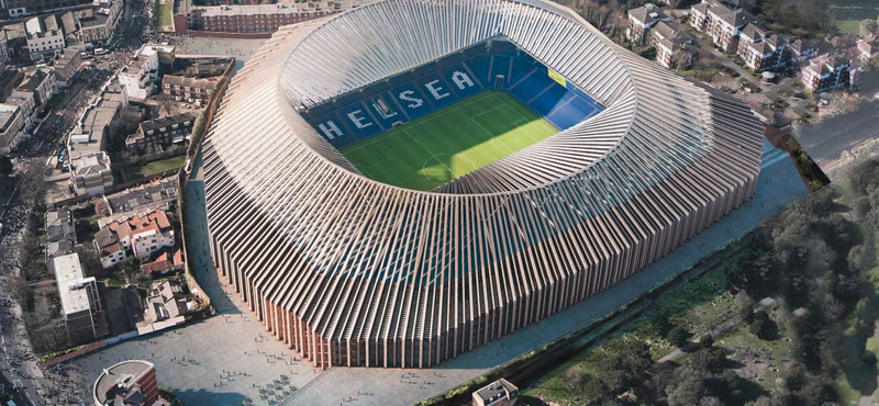 Még a Chelsea-nek is olcsóbb lesz a stadionja, mint a Puskás