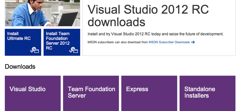 Letölthetők a Microsoft .NET 4.5 és a Visual Studio 2012 RC változatai