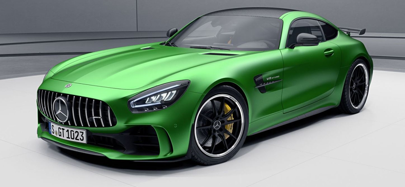 Közel 600 lóerős Mercedes-AMG GT-t törtek össze az M7-esen