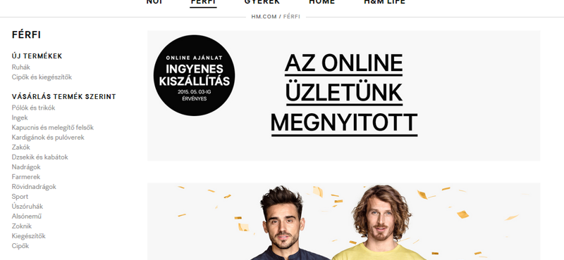 Nagy nap ez a H&M magyar vásárlóinak