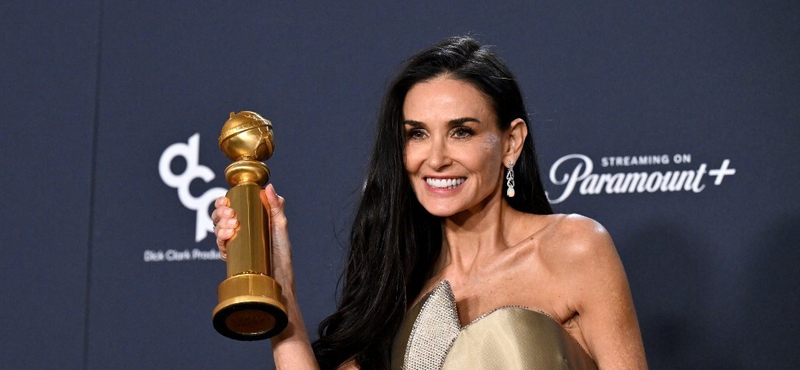 Demi Moore vihette haza a legjobb színésznőnek járó Golden Globe díjat, a magyar építészről szóló film is tarolt