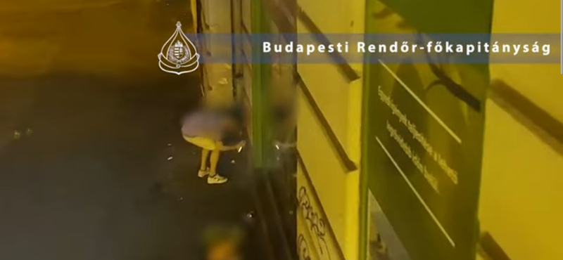 Grafikushallgató graffitizte össze a hatodik kerületi falakat, társaival együtt rongálásért kell felelniük