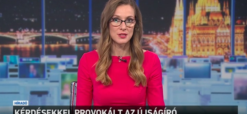 „Kérdésekkel provokált” – állítja egy osztrák újságíróról a köztévé