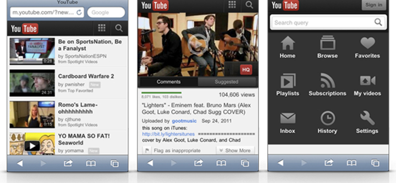 Már kipróbálható a Youtube új mobil felülete
