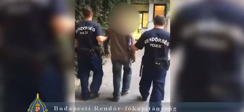 Kukával törte be egy Váci utcai órabolt kirakatát, de elfogták a rendőrök – videó