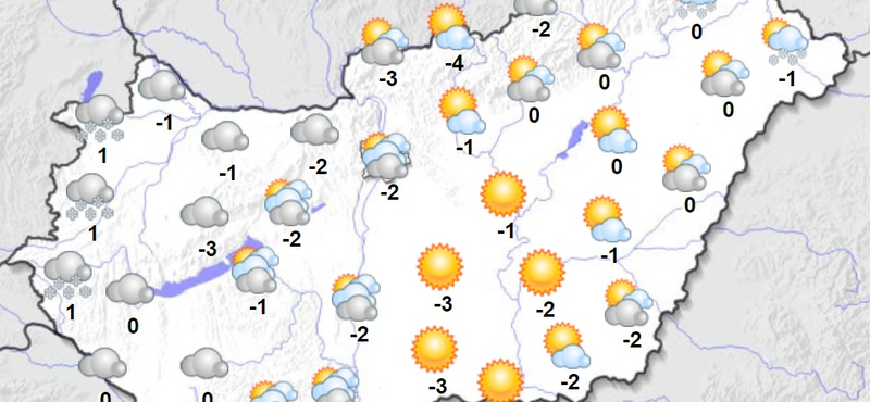 Hózáporral és hófúvással zárul a hét, figyelmeztetést is kiadtak