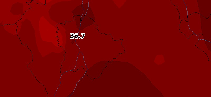 Megdőlt a 14 éves budapesti melegrekord