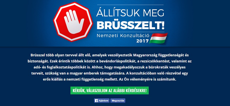 Orosz szerverekre továbbít személyes adatokat a kormány Nemzeti Konzultációs weboldala