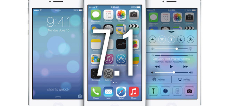 Vigyázat: kellemetlen biztonsági rés az iOS 7.1-ben