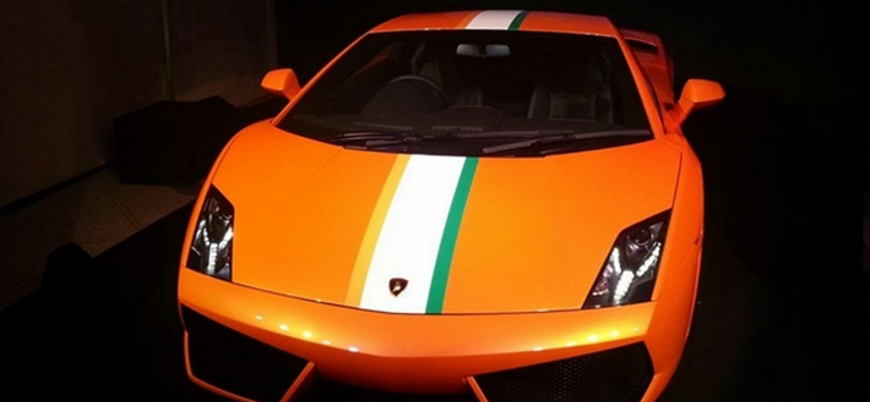 Különleges Lamborghini Gallardót kap India - fotó