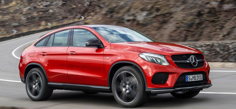 Itt a Mercedes válasza a BMW X6-osra – képek