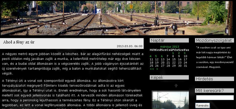 Virágmintás lesz a 4-es metró egyik megállója