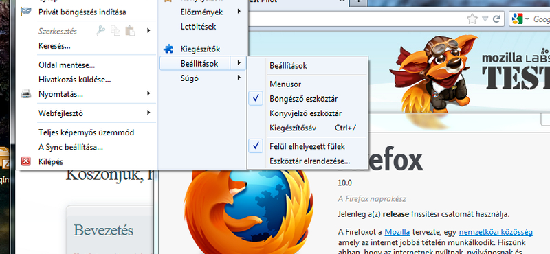 Letölthető a végleges Firefox 10 magyar változata is