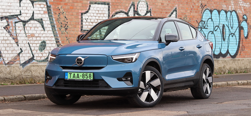 A design oltárán: teszten a Volvo C40 elektromos kupé SUV