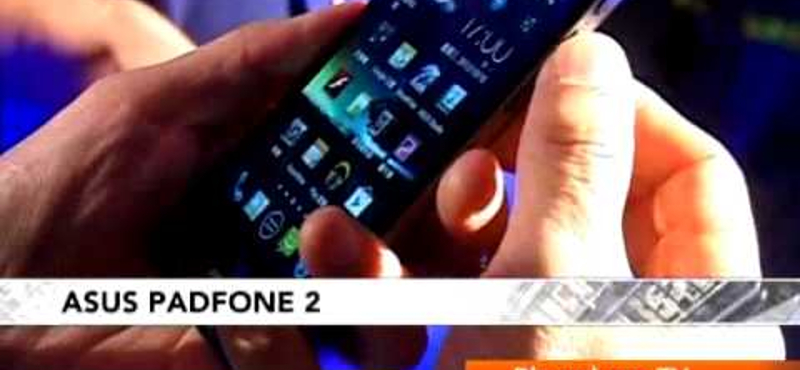 Először videón a különleges Asus Padfone 2