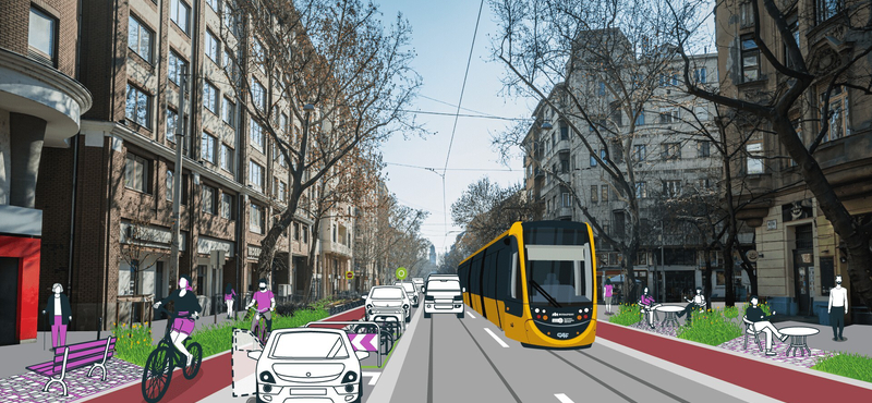 Két év múlva teljesen átalakul a Mester utca, itt a látványterv