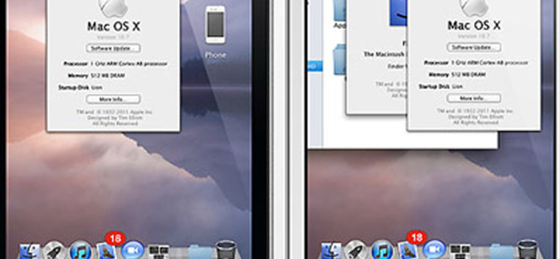 OSX Lion iPhone-ra is! [videó]