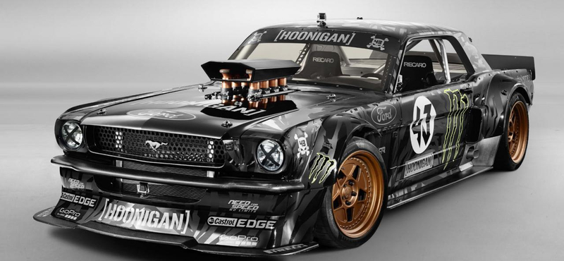 Ken Block új játékszere egy 865 lóerős veterán Mustang