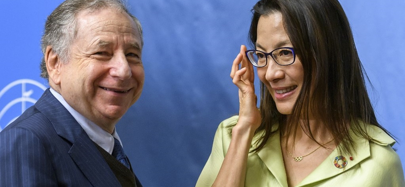 Csaknem húsz évvel a lánykérés után végre összeházasodott Jean Todt és Michelle Yeoh