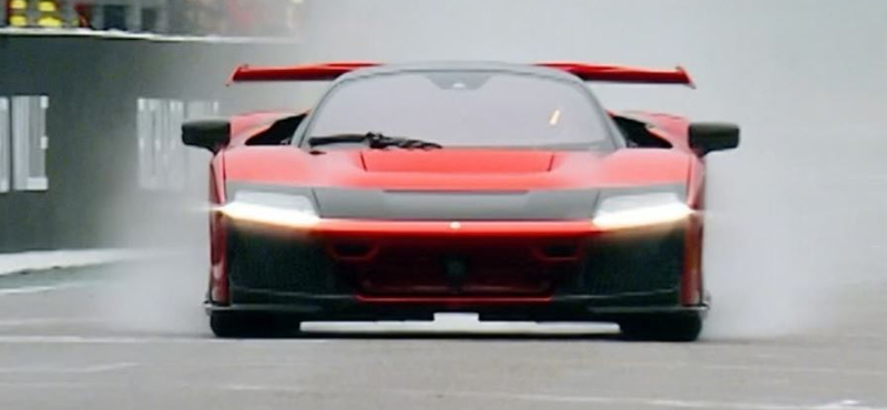 Megmutatta versenypályán is magát a vadonatúj Ferrari F80