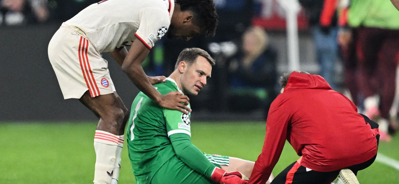 Gólörömbe sérült bele Manuel Neuer, egyelőre nem tudni, mennyit kell kihagynia