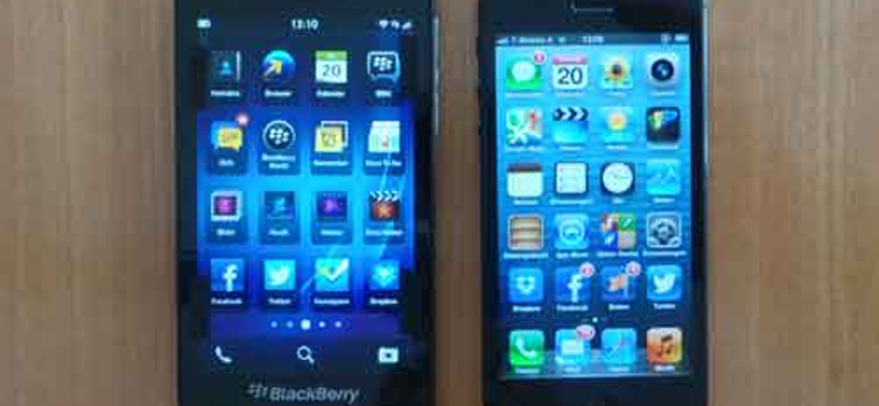 Jobb az új BlackBerry, mint az iPhone 5?