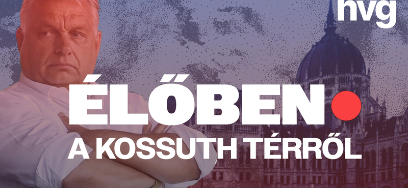 Megtelt a Kossuth tér - videós közvetítés az üldözési törvény elleni tüntetésről