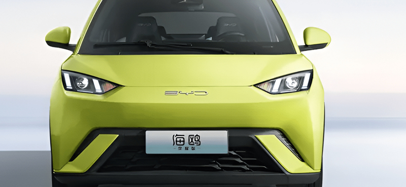 3,5 millió forinton nyit a BYD új villanyautója, a kínai mini Lamborghini