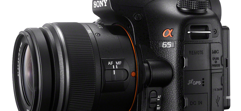 Kipróbáltuk: Sony α65 (SLT-A65) [videóval]