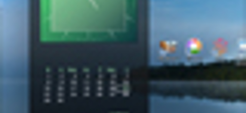 Óra és naptár a Windows Asztalán, tetszés szerint, látványosan