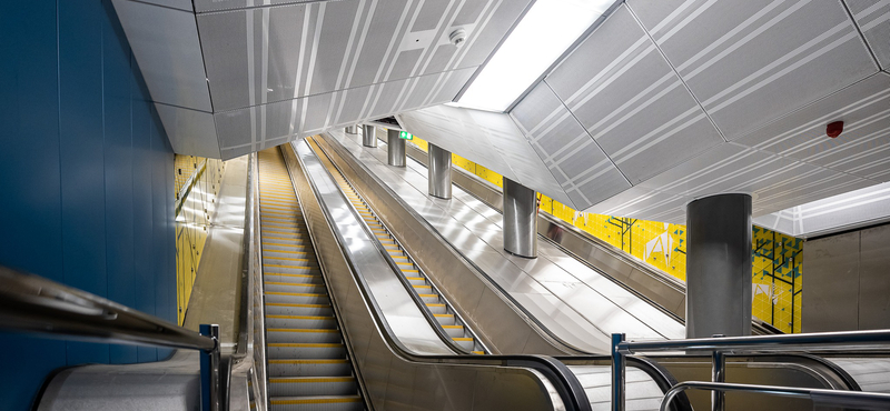 Így néznek ki az M3-as metró most felújított állomásai – fotók